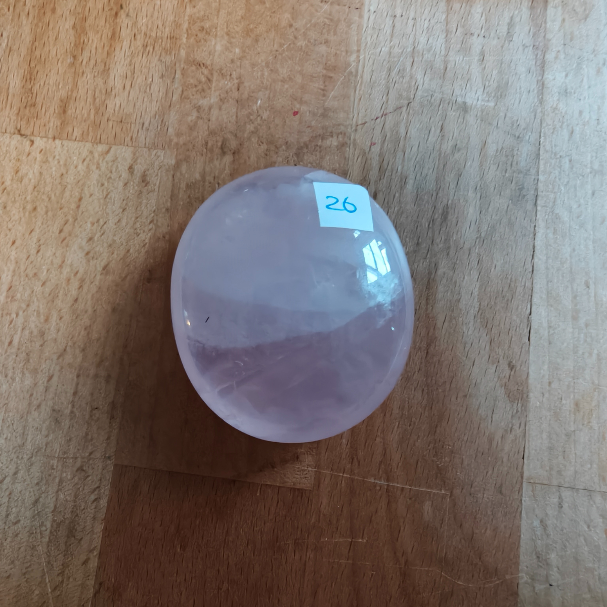 Rozenkwarts knuffelsteen 5,5cm