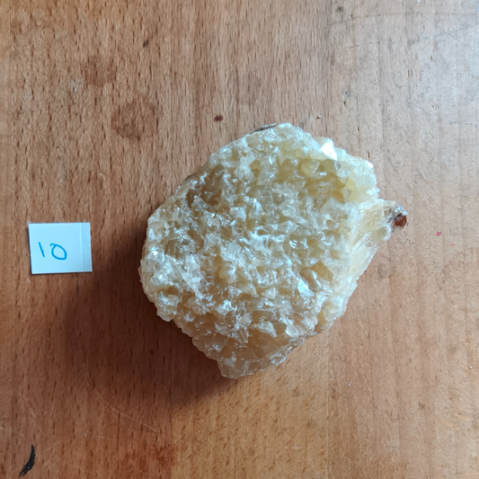 Gele ruwe calciet 5,5x3