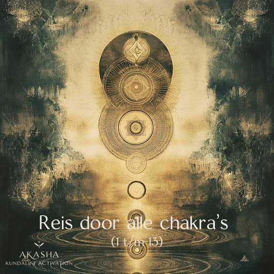 Reis door alle Chakra's