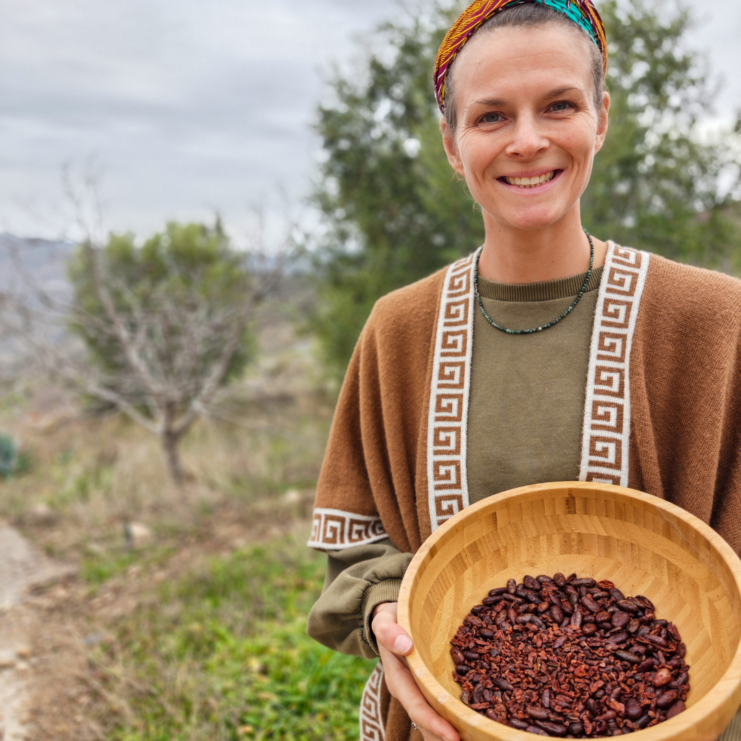 100% Ceremoniële Cacao Handgemaakt uit Peru - 150g